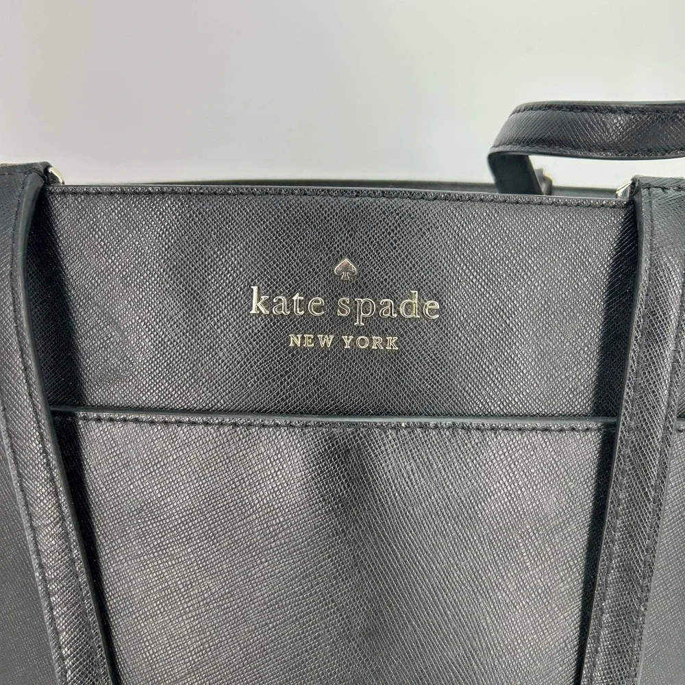 Kate Spade Bag Womens Large Staci Laptop Tote Leather Zip Shoulder Purse Handbag